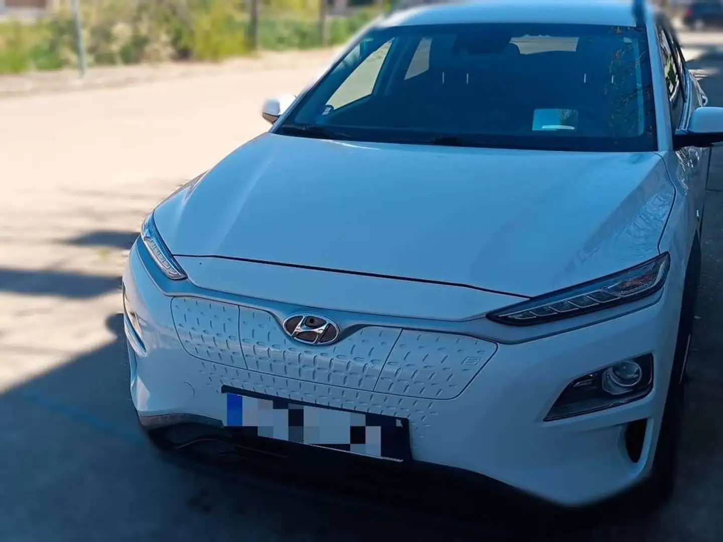 Hyundai KONA EV Klass 150kW Blanco - 1
