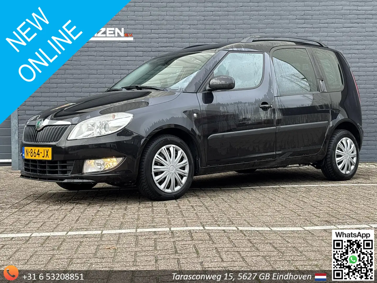Skoda Roomster 1.2 TSI Ambition | Climate | Cruise | Navi | PDC | Zwart - 1