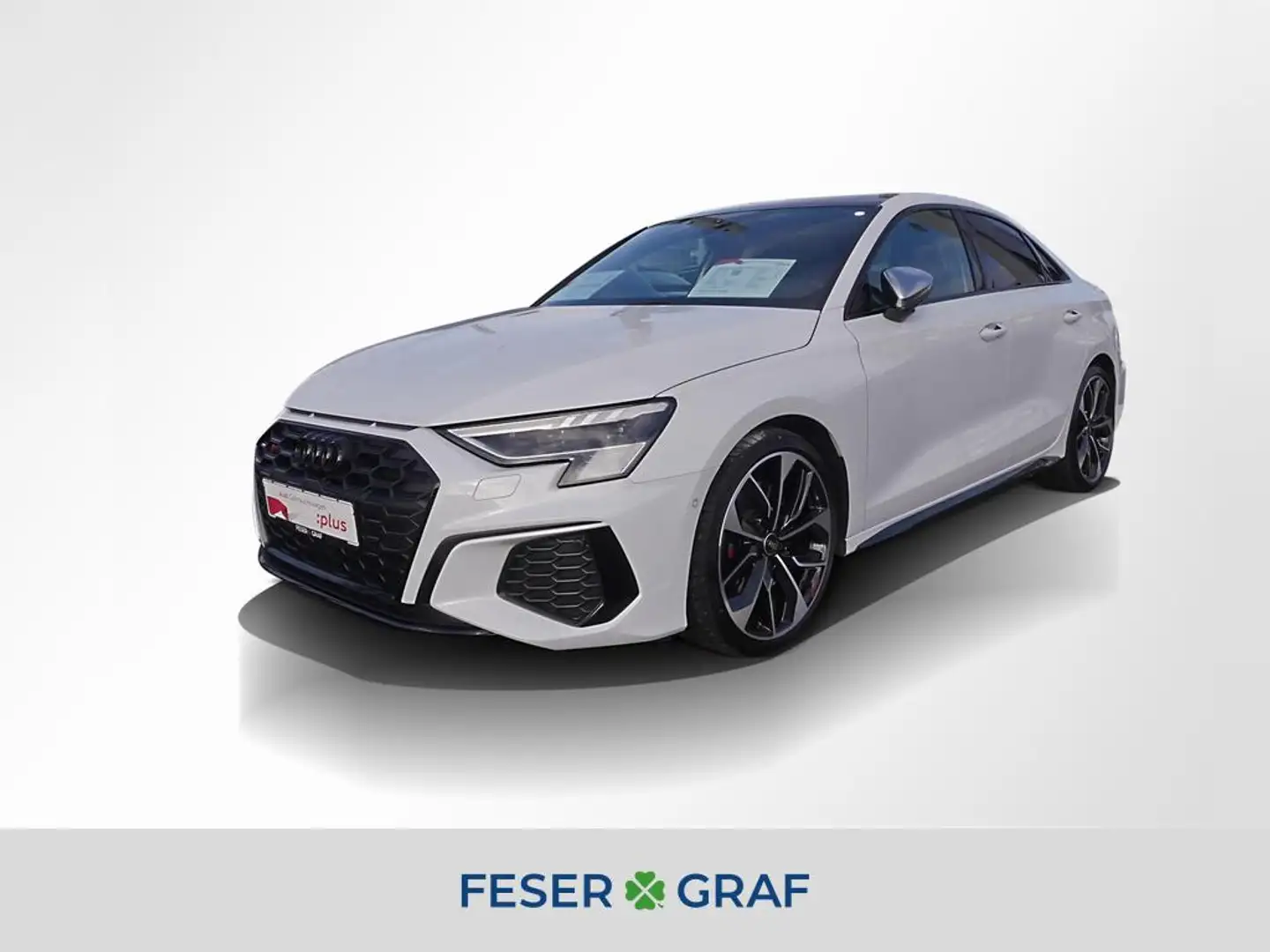 Audi S3 Lim. 2.0 TFSI qu. B&O Matrix Navi RüKa Sitzh. Weiß - 1
