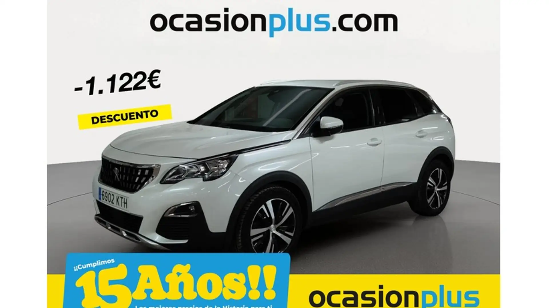 Peugeot 3008 1.6 BlueHDi Allure 120 Bianco - 1
