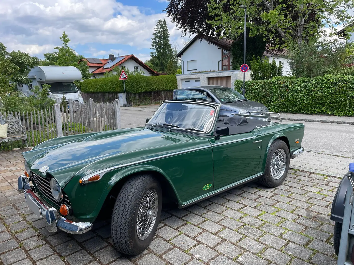 Triumph TR5 TR250 - Overdrive Grün - 1