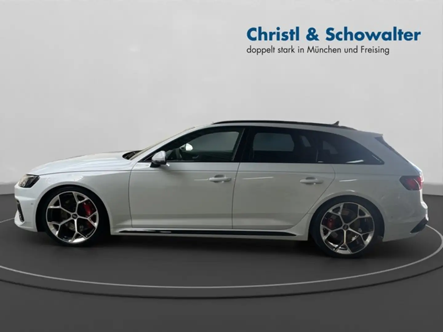 Audi RS4 Competition Plus MATRIX PANO B&O HUD LANE Grijs - 2