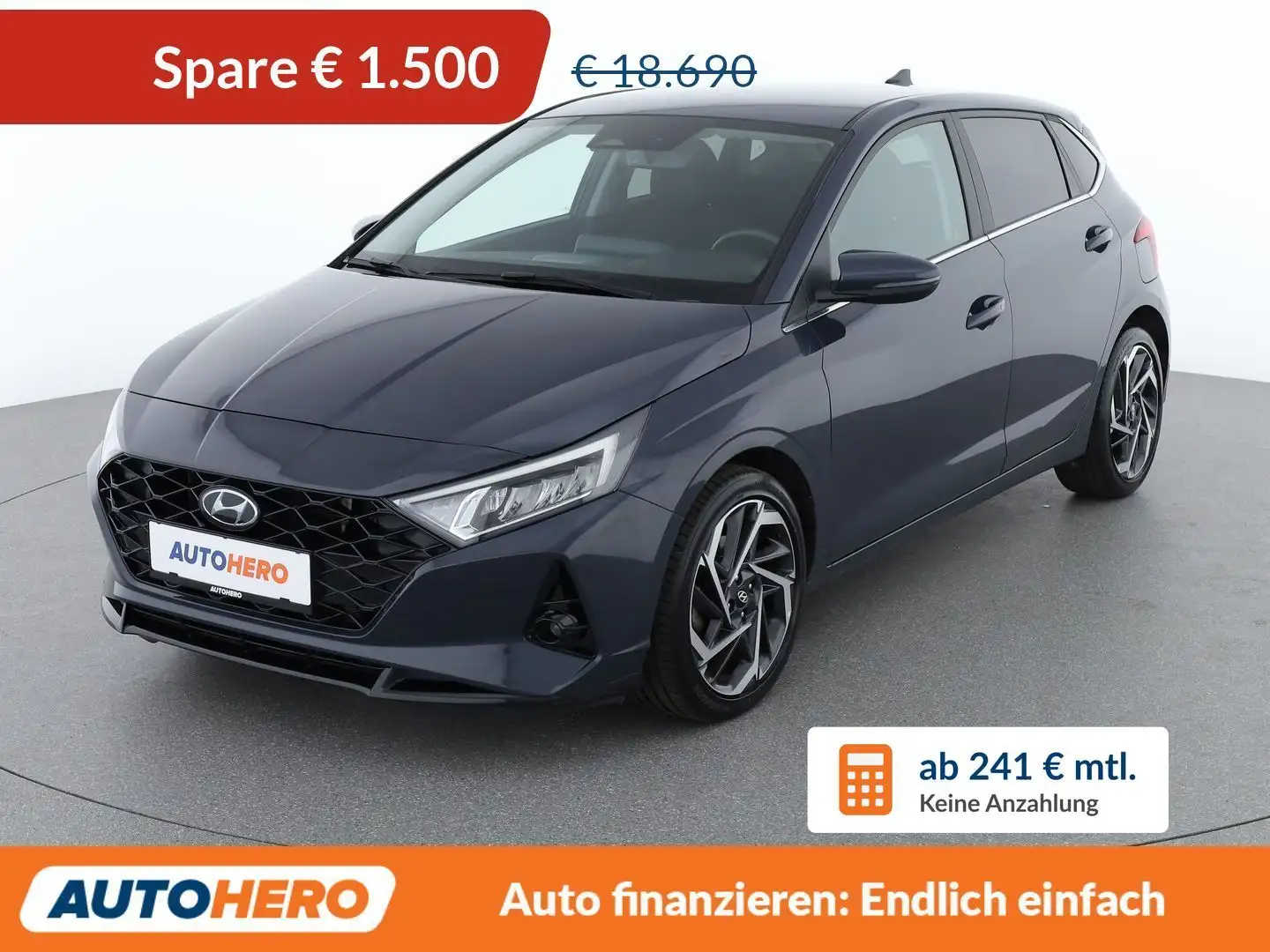 Hyundai i20 1.0 TGDI Trend Line Schwarz - 1