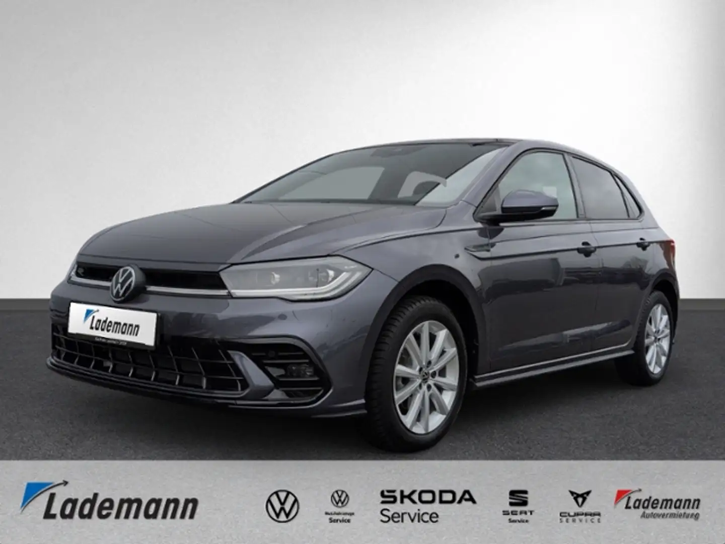 Volkswagen Polo 1.0 TSI DSG R-LINE LED+KAMERA+ACC+KLIMAAUTO Grau - 1