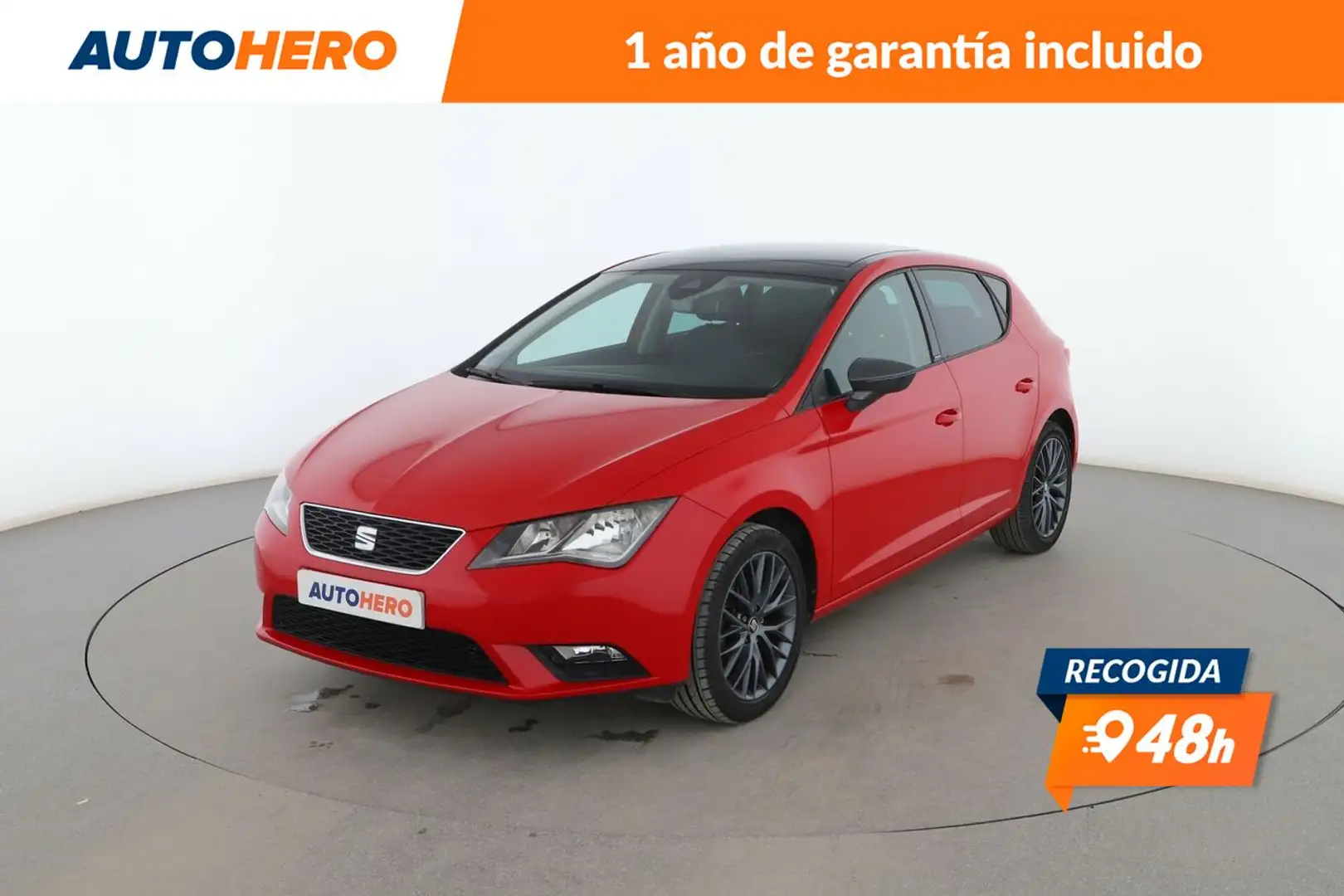 SEAT Leon 2.0 TDI Style Connect Plus Rojo - 1