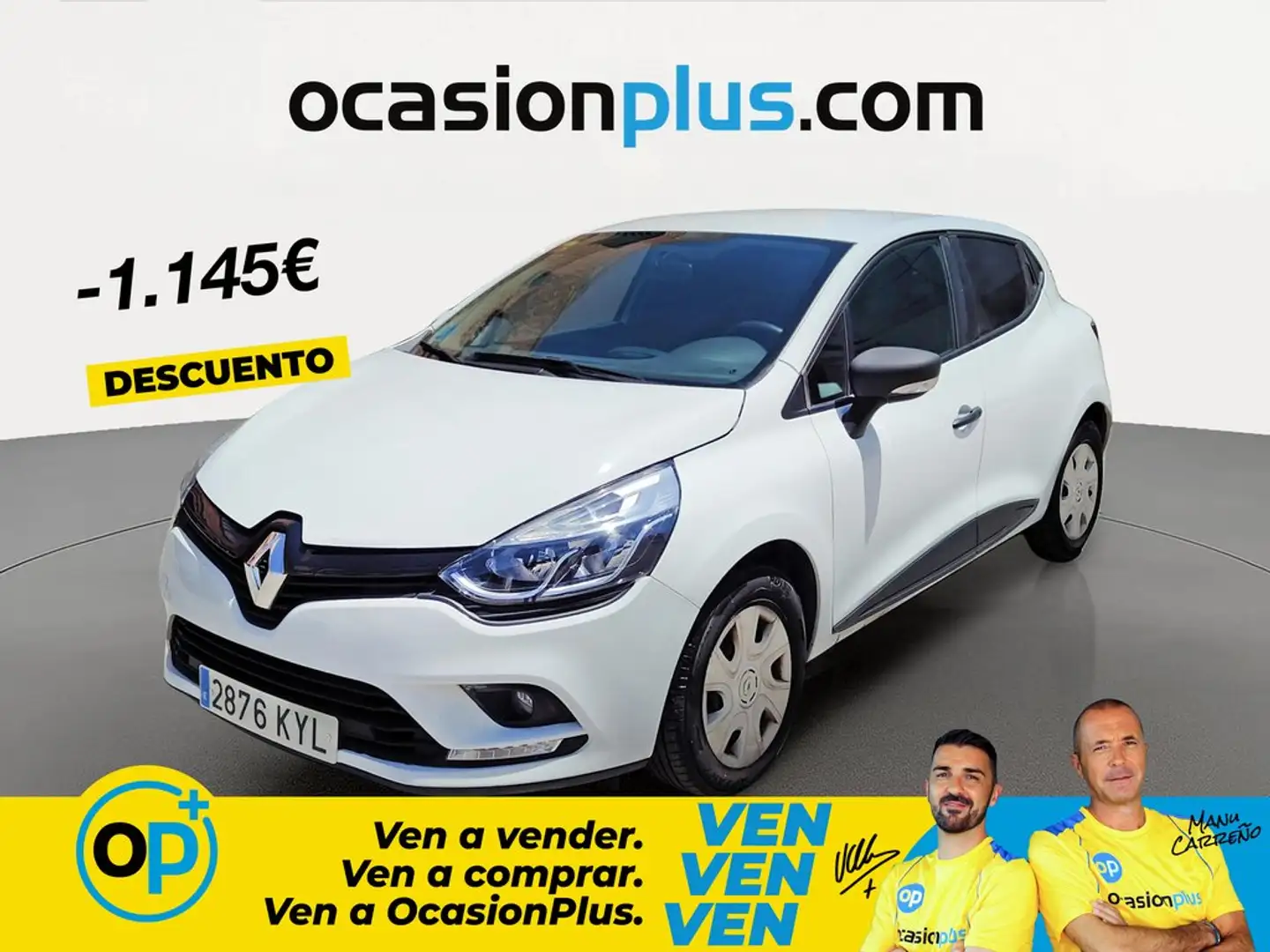 Renault Clio Societé 4 TCe Energy GLP Blanco - 1