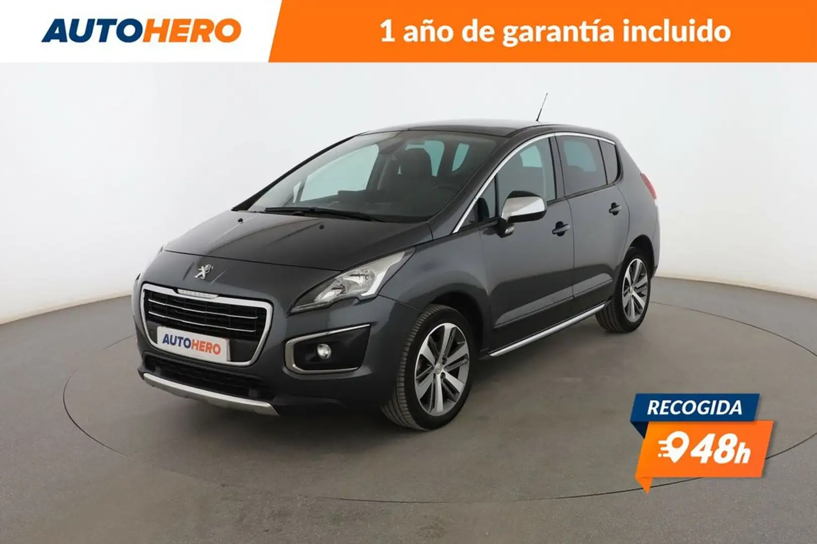 Peugeot 3008 1.6 Blue-HDi Allure Gris - 1