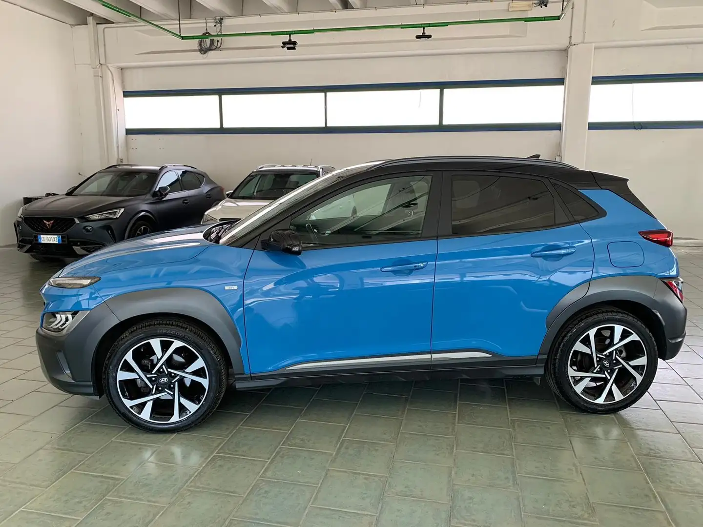 Hyundai KONA Kona I 2021 1.0 t-gdi 48V Xline 2wd 120cv imt Bleu - 2