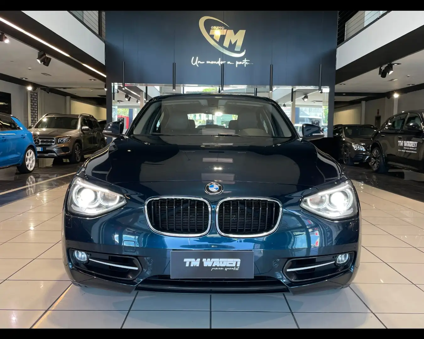 BMW 120 Serie 1  (F20) - 120d 5p. 184cv Sport Bleu - 2