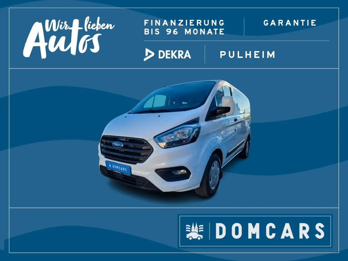 Ford Transit Custom 320 L1 Trend//KLIMA/9 SITZER// Weiß - 1