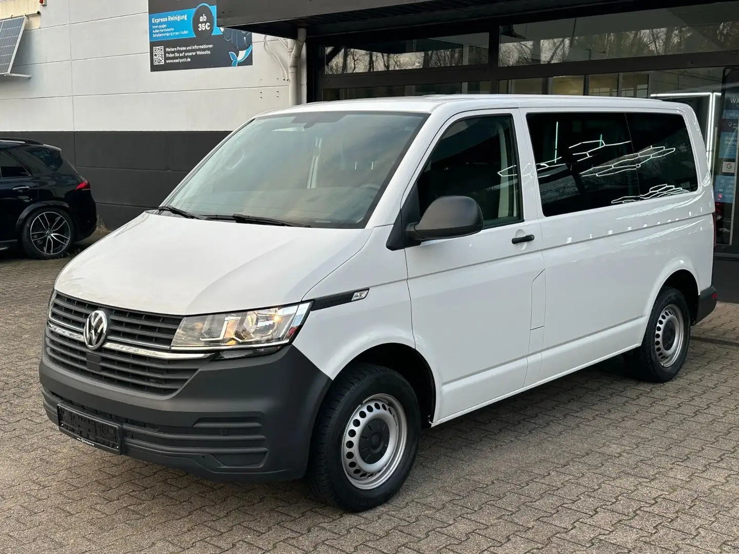 Volkswagen T6 Transporter T6.1 2.0 TDI Kombi EcoProfi *9-Sitzer* 2x Klima Weiß - 1