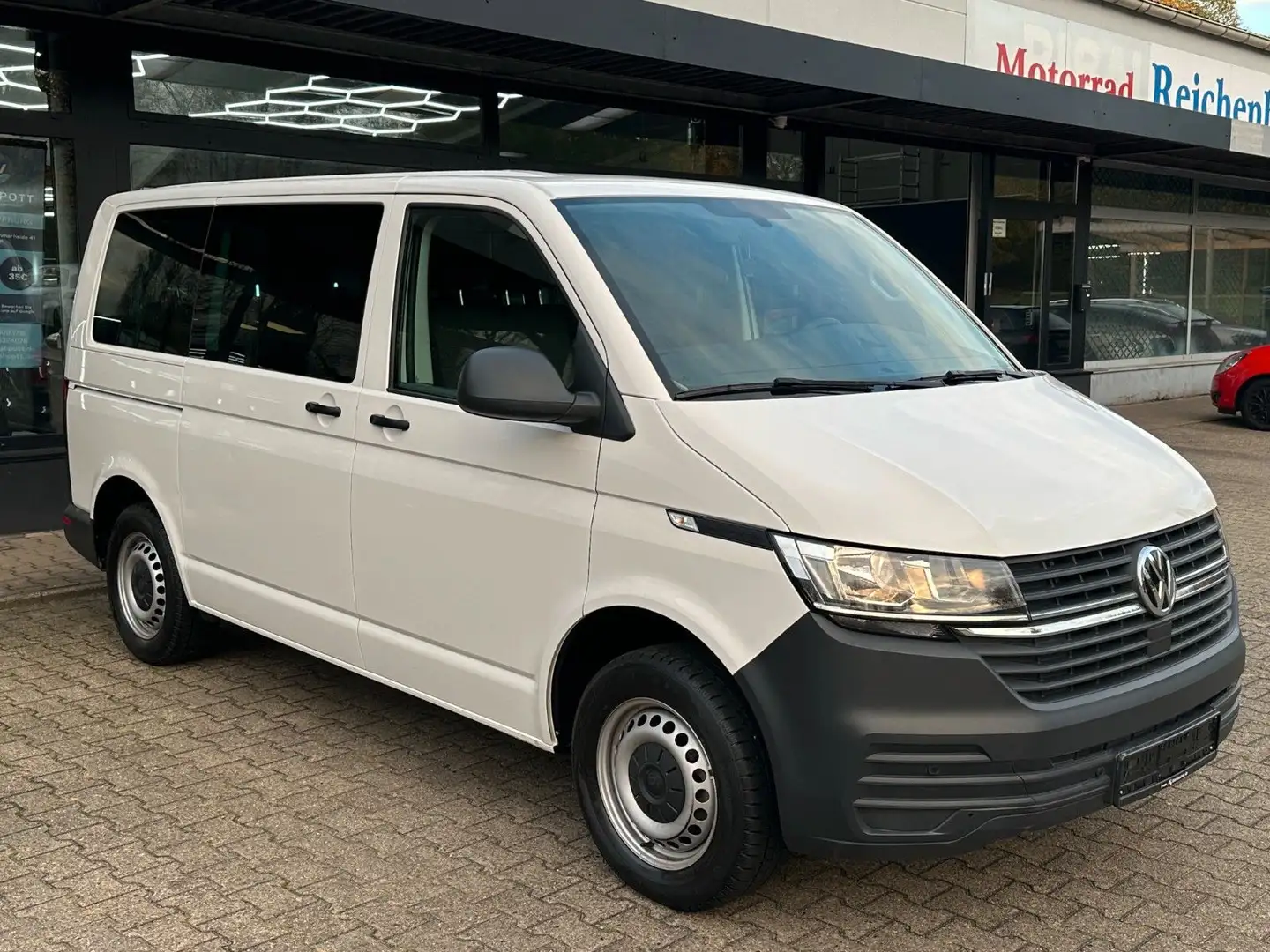 Volkswagen T6 Transporter T6.1 2.0 TDI Kombi EcoProfi *9-Sitzer* 2x Klima Weiß - 2
