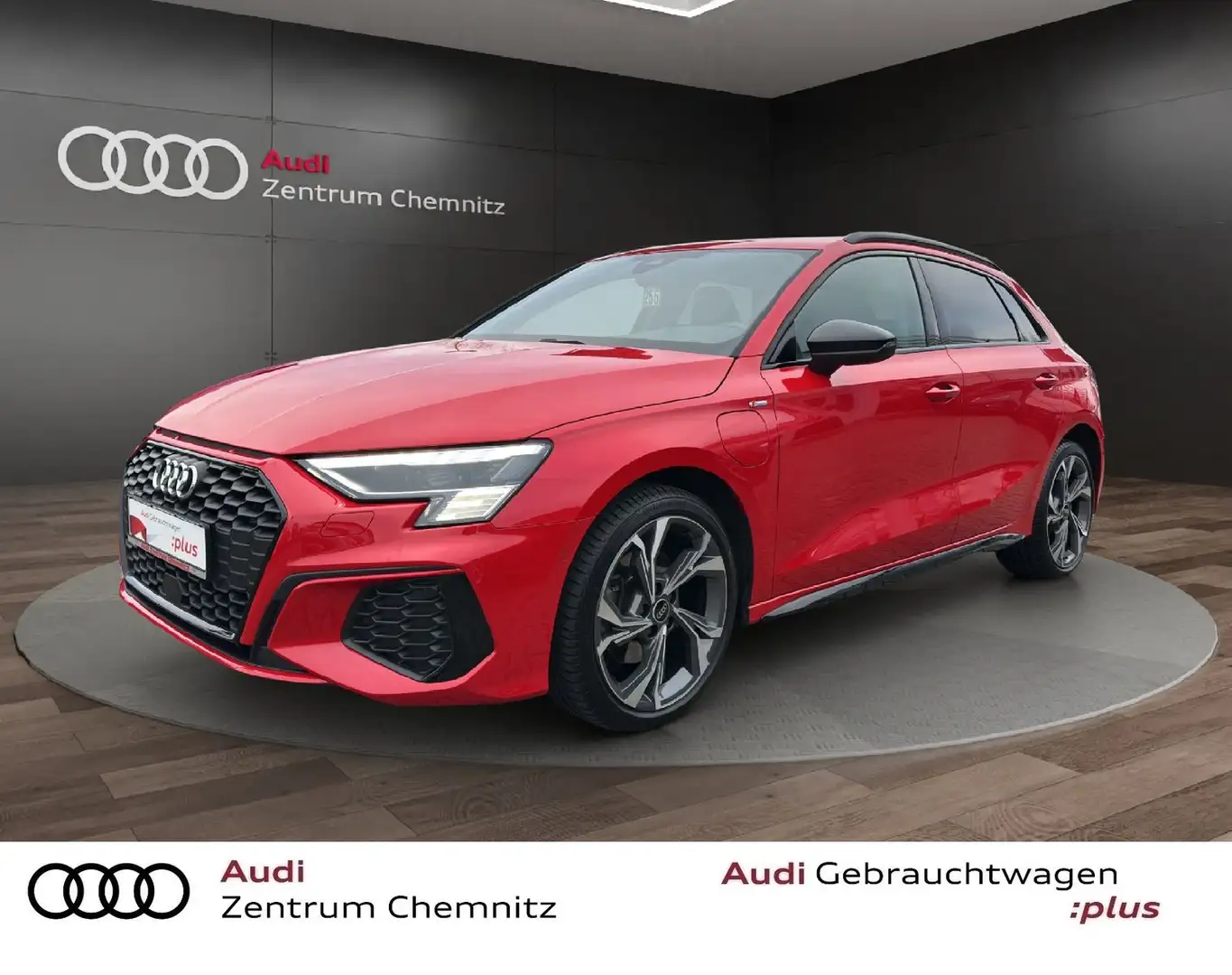 Audi A3 Sportback 40 TFSI e S tr. S LINE+MATRIX+ACC Rot - 1