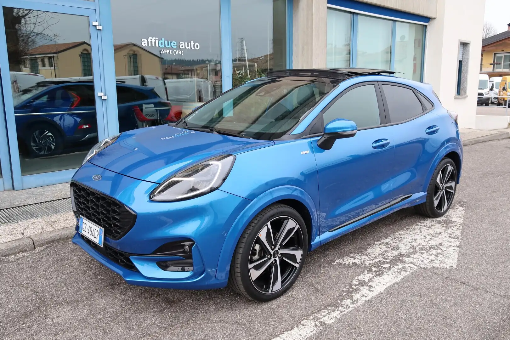 Ford Puma 1.0 EcoBoost Hybrid 125 CV ST-Line X Blu/Azzurro - 1