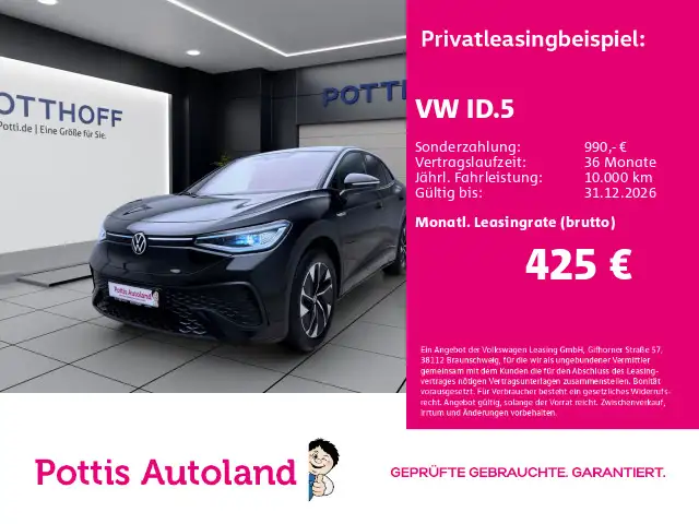 Volkswagen ID.5 PRO AHK KAMERA NAVI SITZHZG IQ.LIGHT