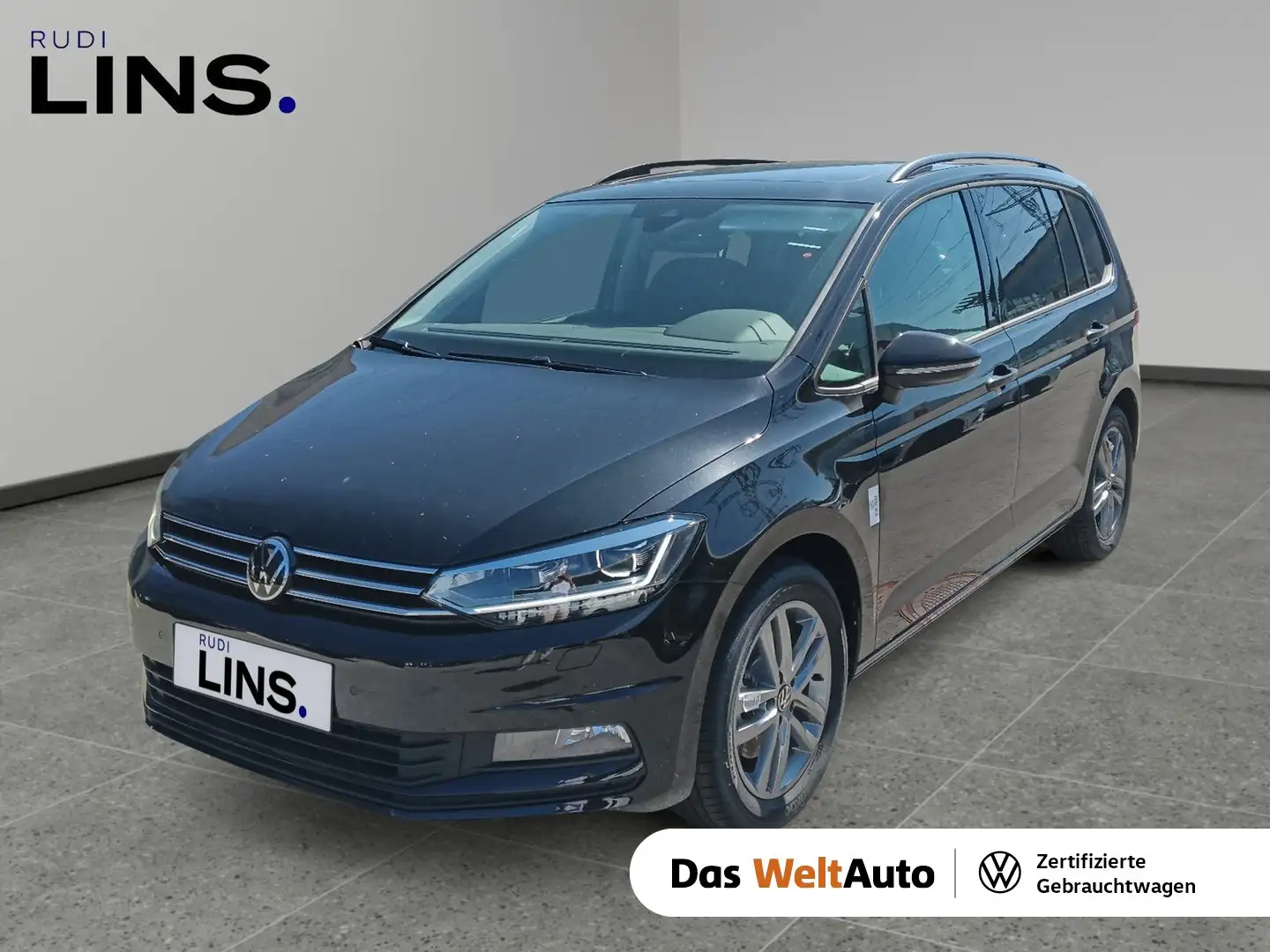 Volkswagen Touran Friends TSI DSG Schwarz - 1