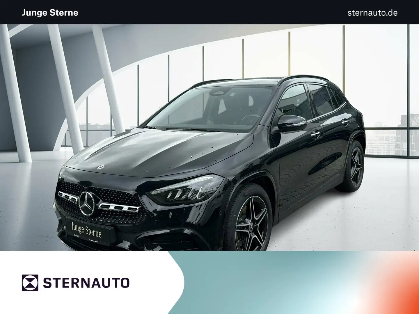 Mercedes-Benz GLA 180 GLA 180 AMG Line Navi Pano.-Dach Keyless-Go/Klima  Schwarz - 1