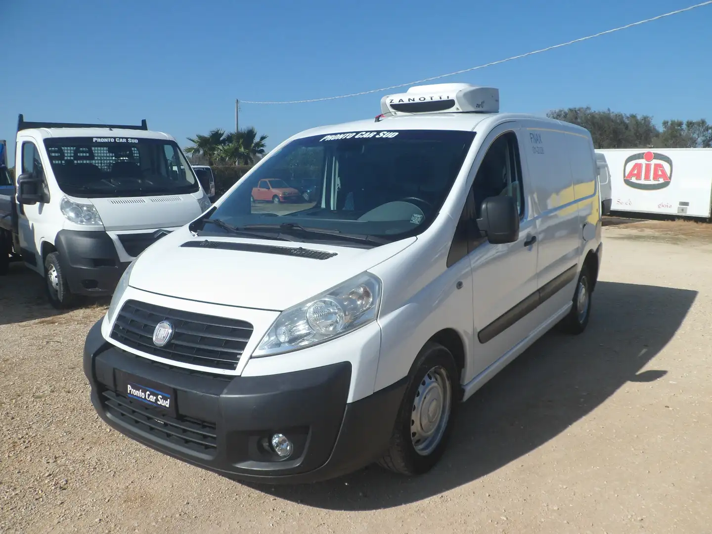Fiat Scudo furgone frigo coibentato Blanc - 1