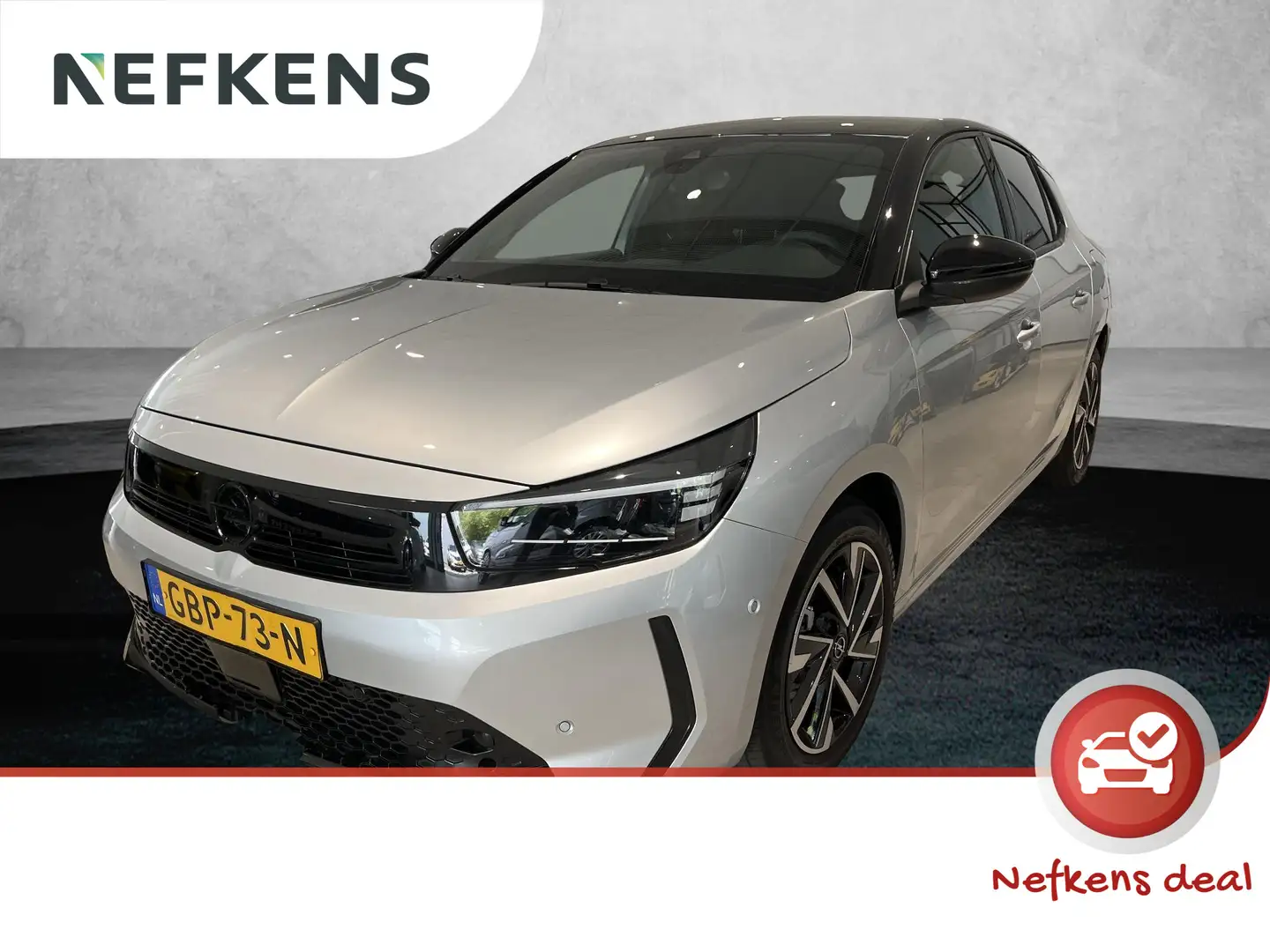 Opel Corsa 1.2 Turbo GS 100 PK | Navigatie | Achteruitrijcame Gris - 1