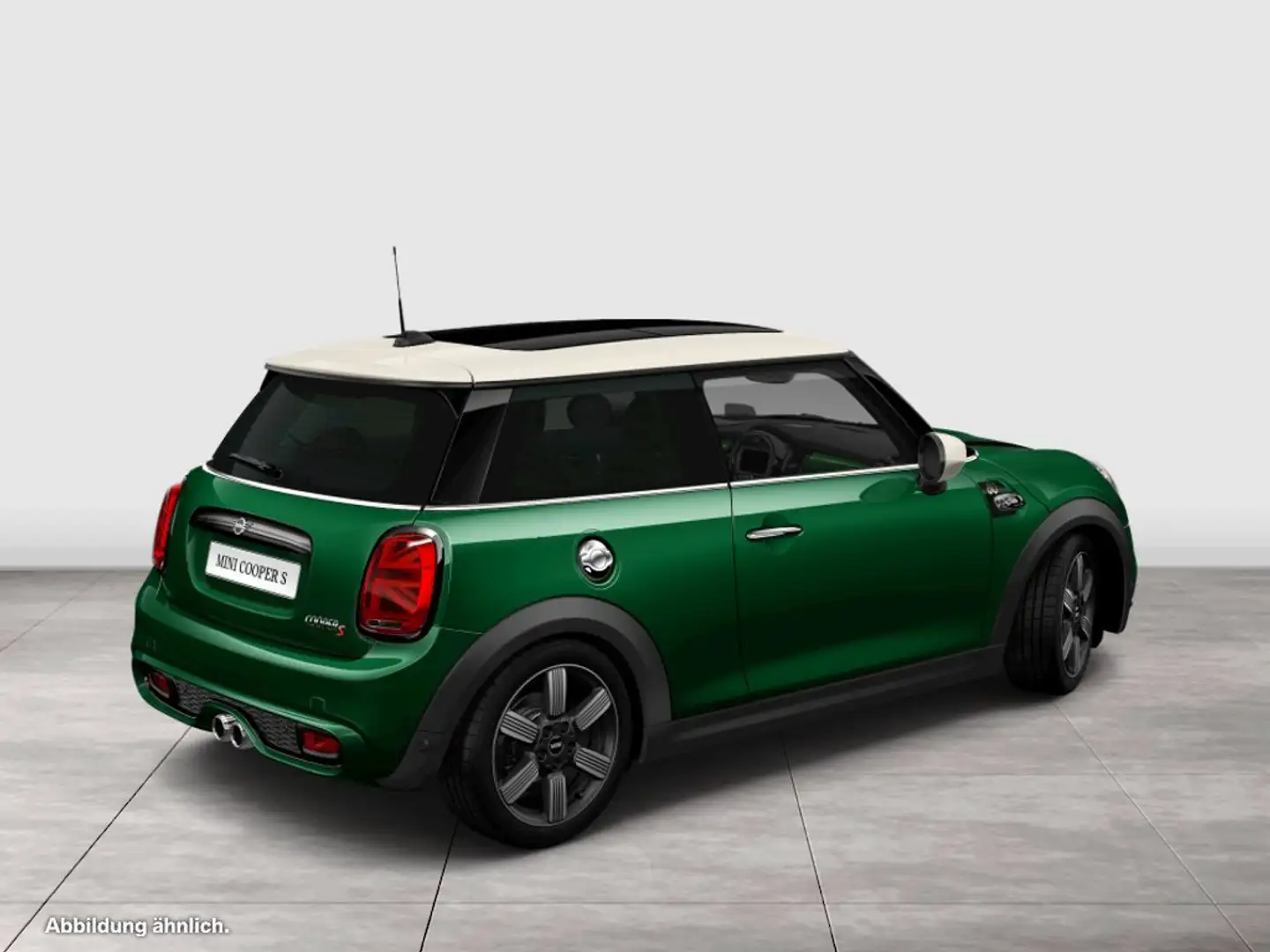 MINI Cooper S DA PA ACC Pano HuD H/K AdapLED Navi Shz Grün - 2