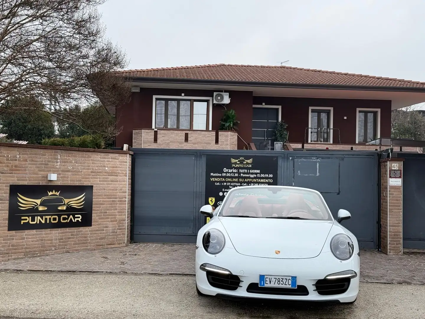 Porsche 911 911 Cabrio 3.8 Carrera 4S Wit - 1