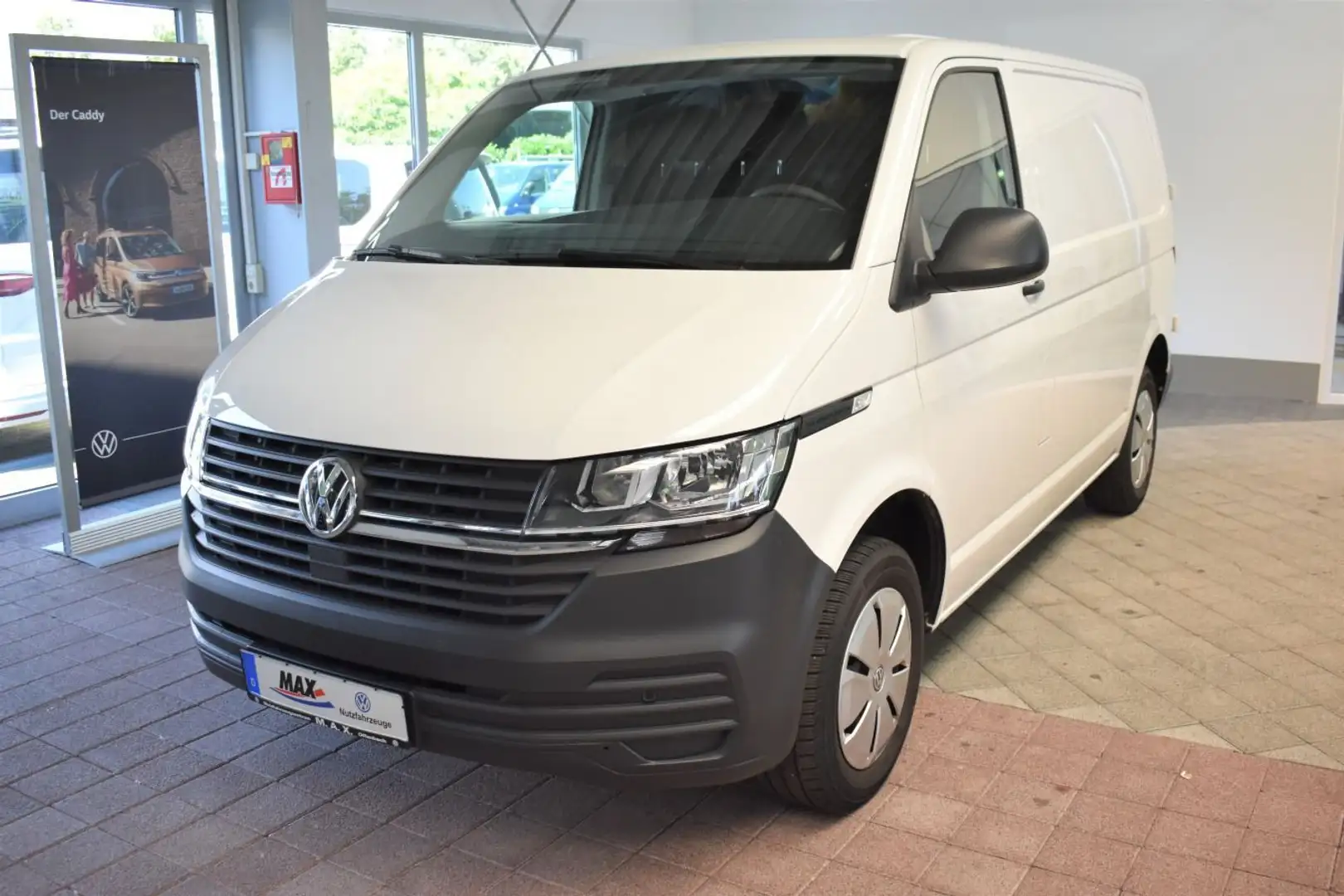 Volkswagen T6.1 Transporter T6.1 Kasten KR 2.0 TDI 81 kW KLIMA PDC SITZHEIZU Weiß - 2