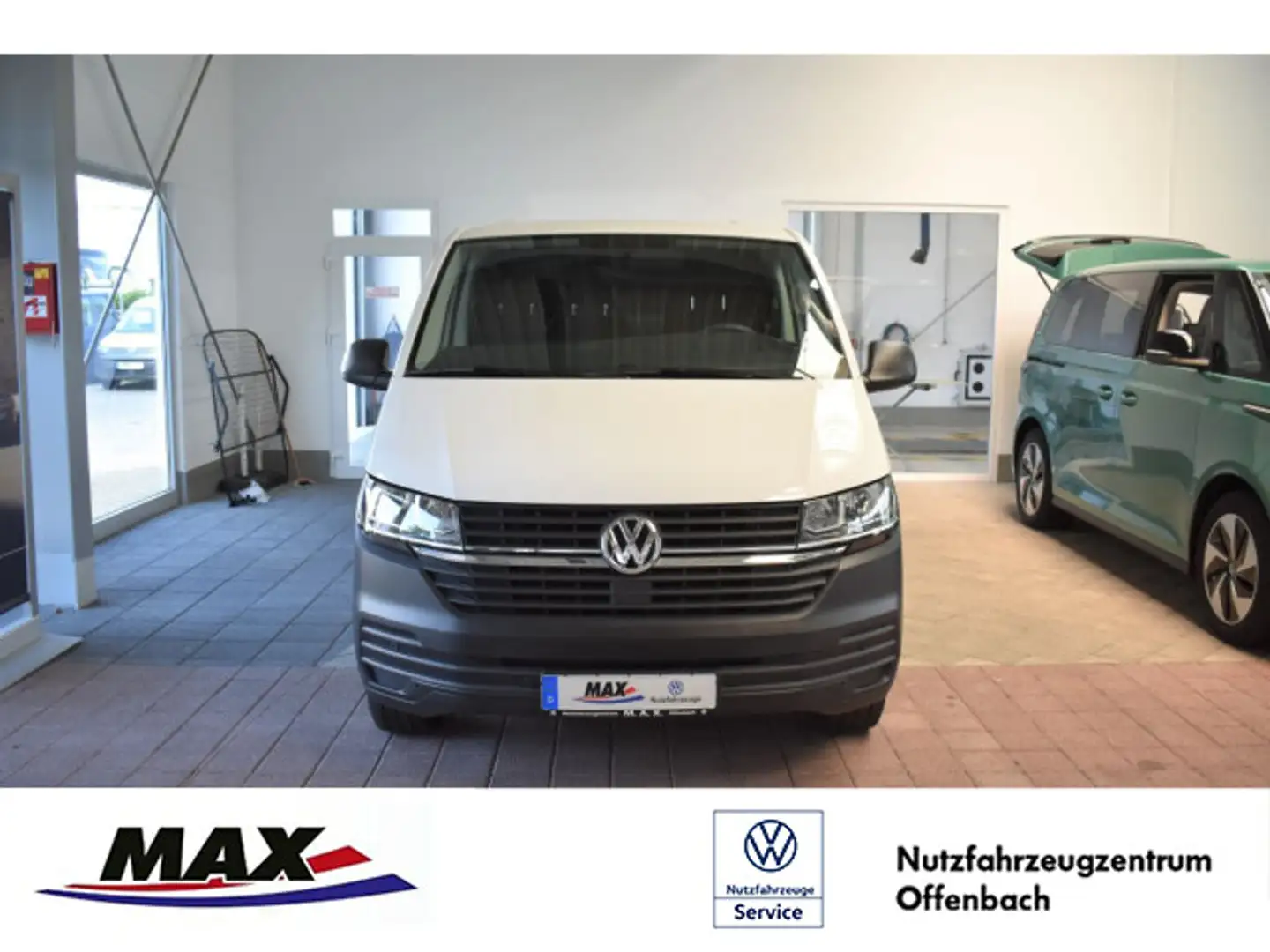 Volkswagen T6.1 Transporter T6.1 Kasten KR 2.0 TDI 81 kW KLIMA PDC SITZHEIZU Weiß - 1