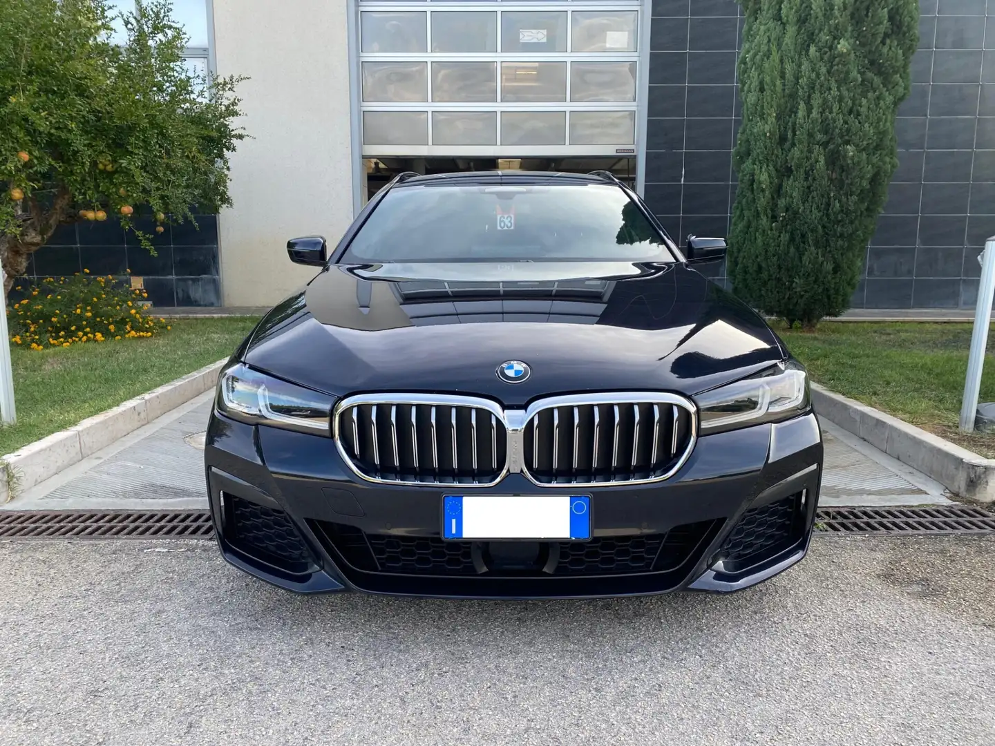 BMW 520 520d 48V xDrive Touring Msport Bleu - 2