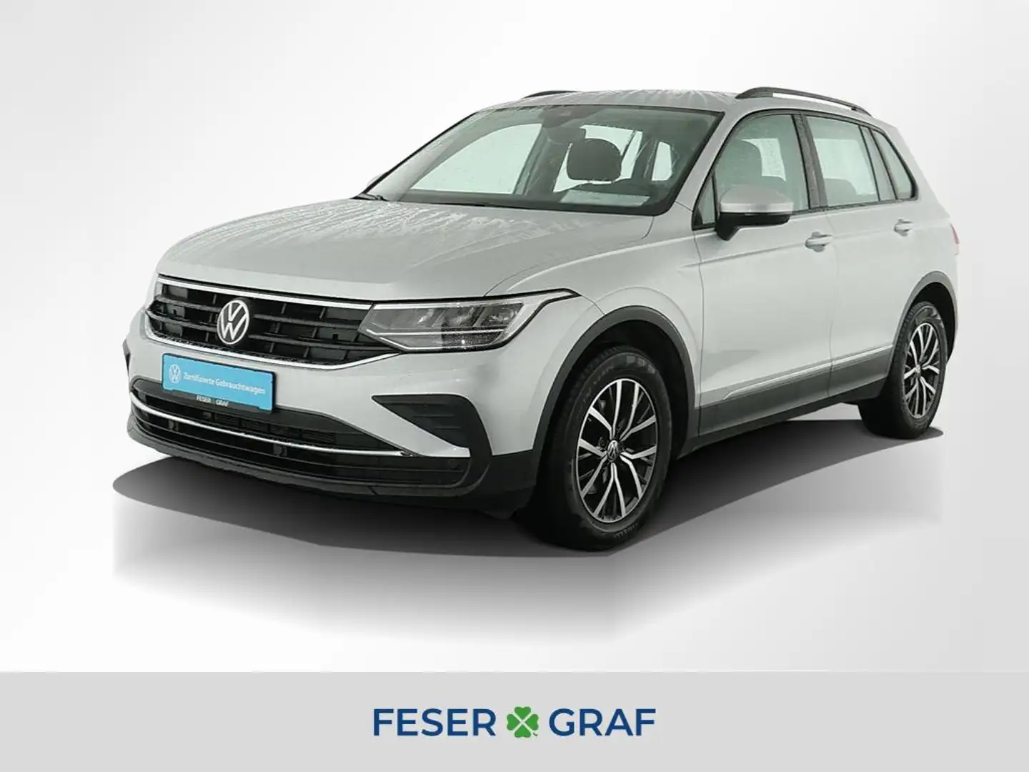 Volkswagen Tiguan Life 2.0 TDI DSG Navi LED ACC Zilver - 1