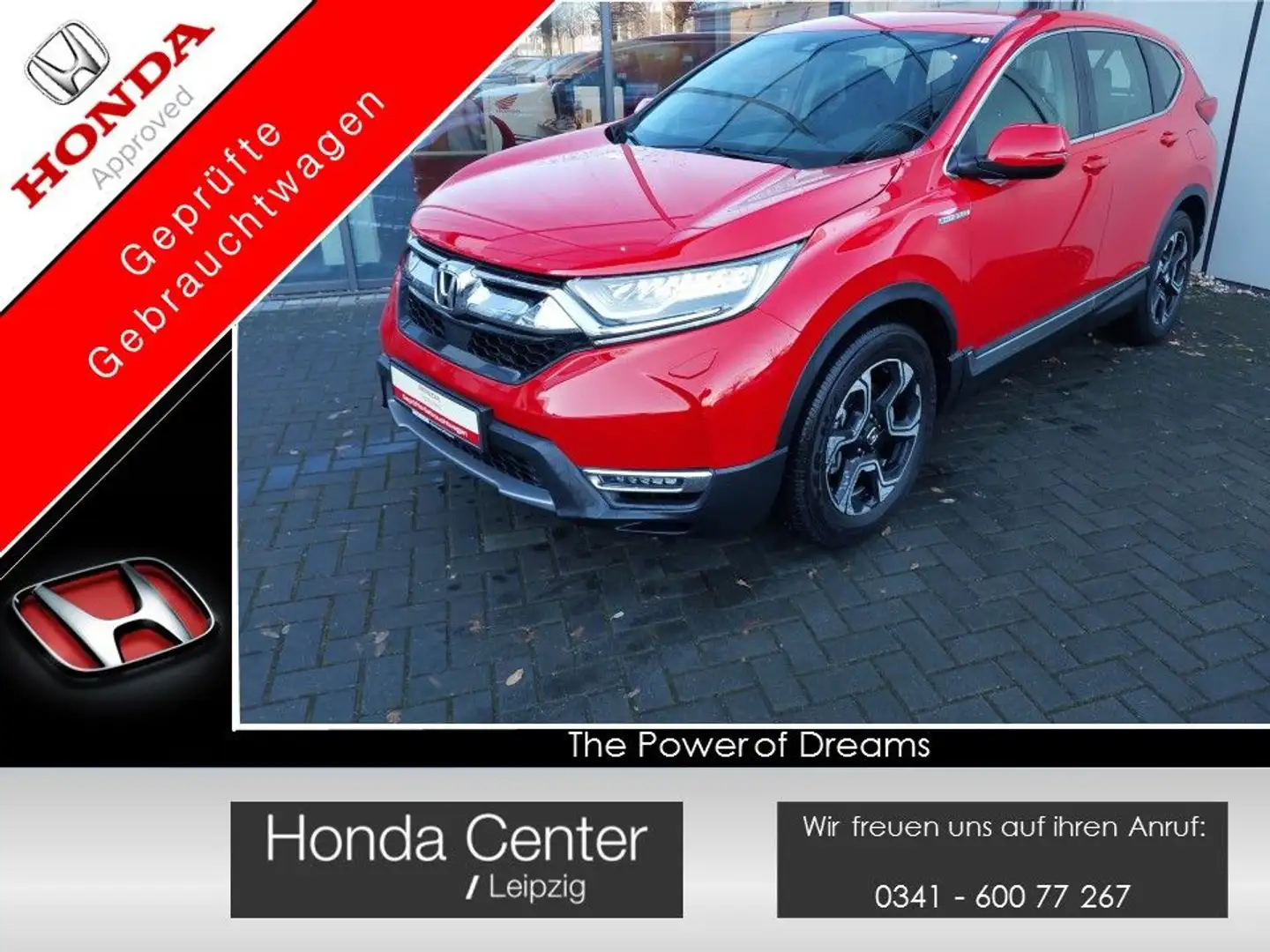 Honda CR-V 2.0 i-MMD HYBRID 2WD Elegance LED/Navi Rot - 1