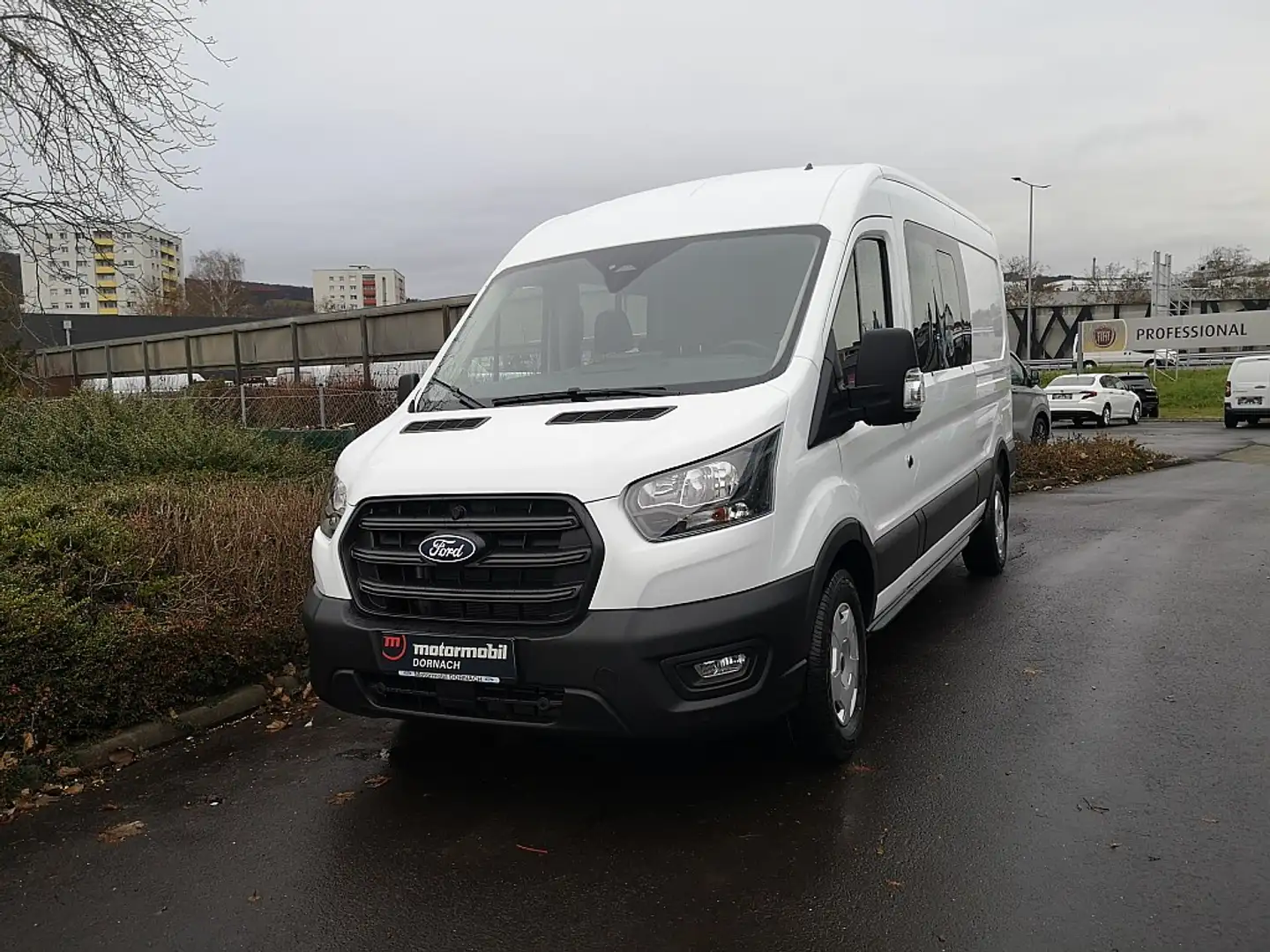 Ford Transit Transit Kasten DoKa 2,0 EcoBlue L3H2 350 Trend Weiß - 2