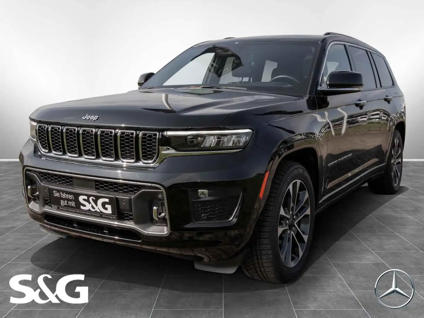 Jeep Grand Cherokee Limited Parkpilot+Sidebags Schwarz - 1