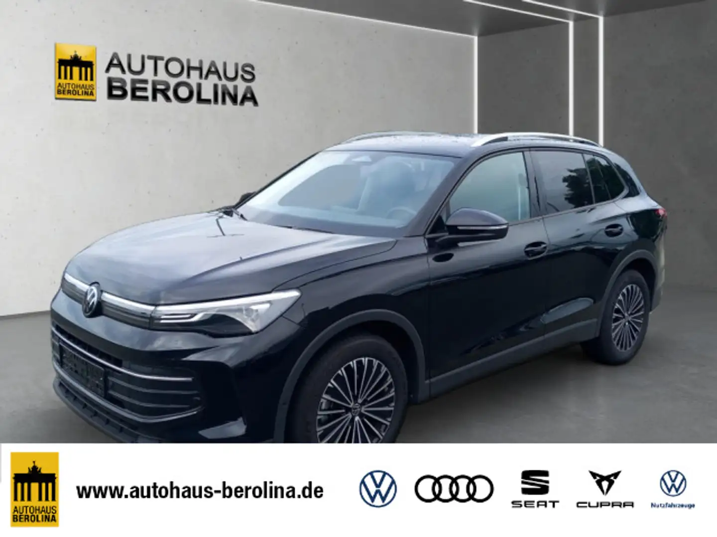 Volkswagen Tiguan 1.5 eTSI Life DSG *AHK*Digi.C-Pro*R-CAM* Schwarz - 1