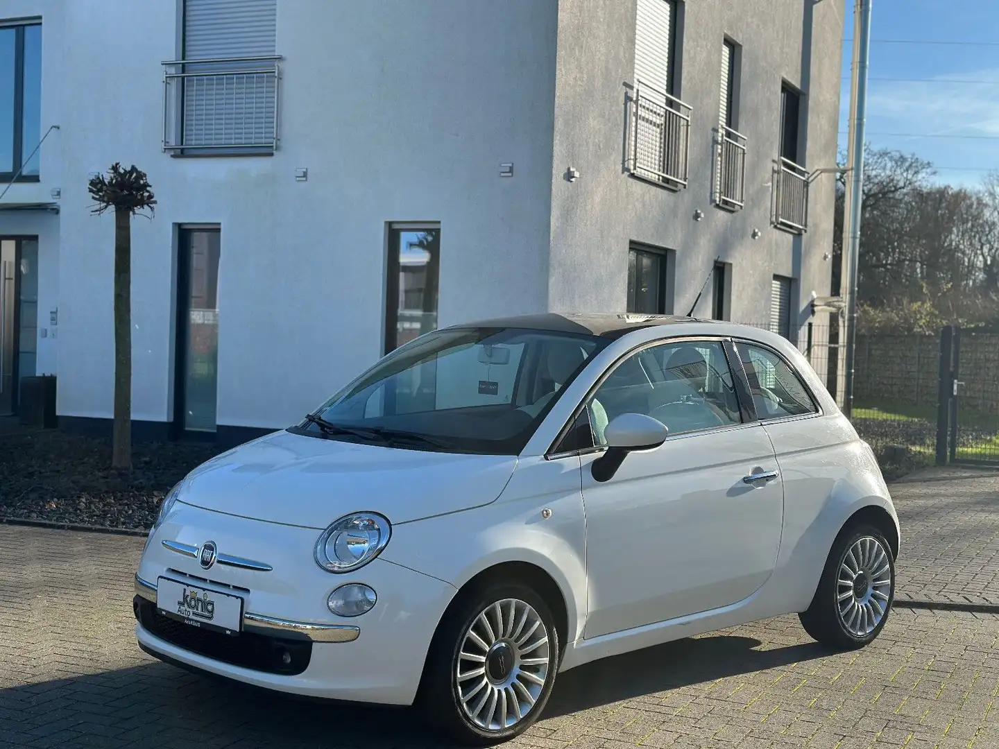 Fiat 500 *1.Hand*Panorama-Dach* Alb - 2