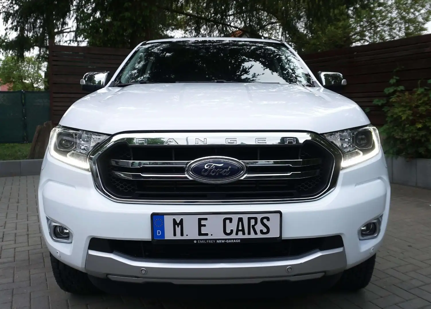 Ford Ranger Limited Doppelkabine 4x4 LEDER Kamera Sta Weiß - 2
