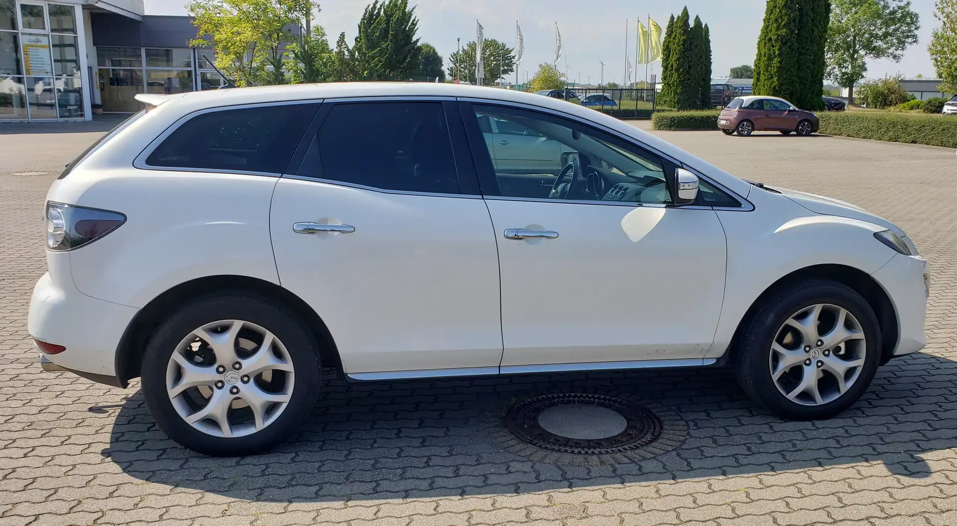 Mazda CX-7 CX-7 Diesel 2.2 MZR-CD Exclusive-Line Weiß - 2