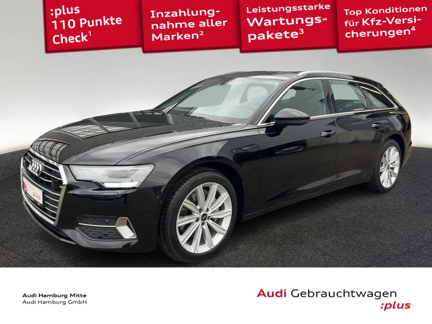 Audi A6 sport 50 TDI quattro Tiptr. Leder Kamer Schwarz - 1