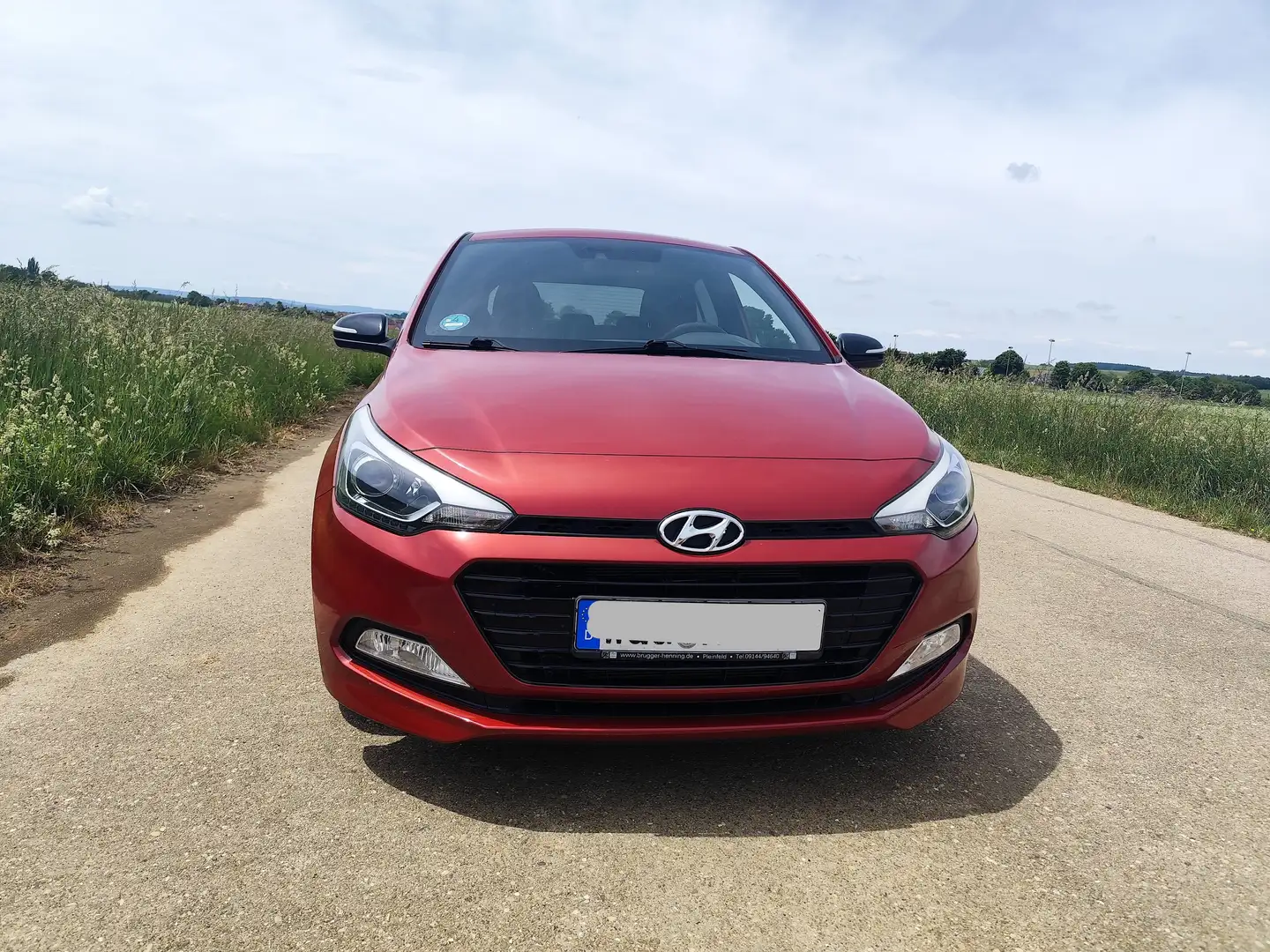Hyundai i20 i20 1.2 Passion Piros - 2