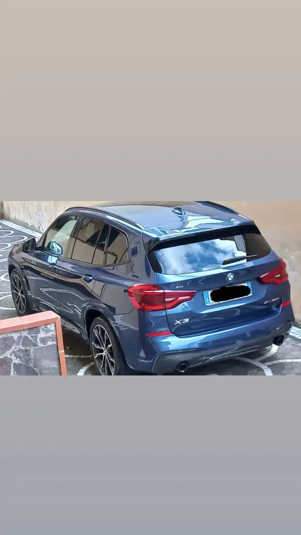 BMW X3 M xdrive M40d auto plava - 2