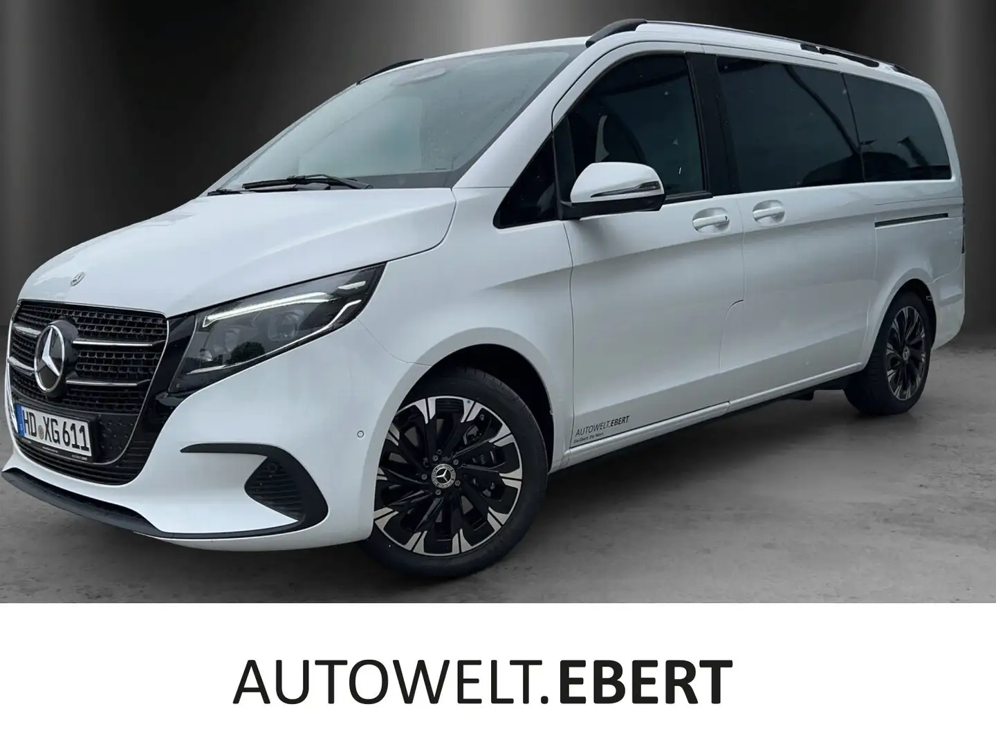 Mercedes-Benz V 300 d Lang STYLE MBUX SHZ Totwinkel 360° Weiß - 1
