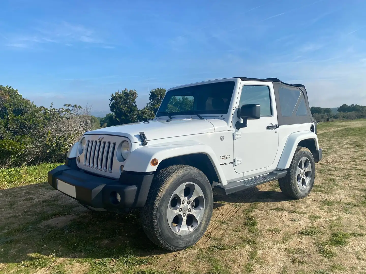 Jeep Wrangler Wrangler 3.6 Sahara Aut. Sahara Blanco - 1