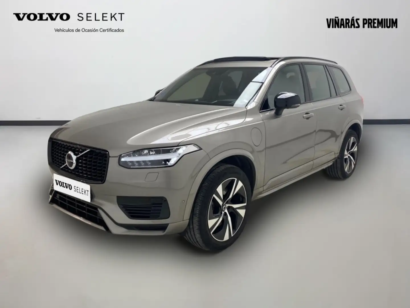 Volvo XC90 T8 Recharge R-Design AWD Aut. Gris - 1