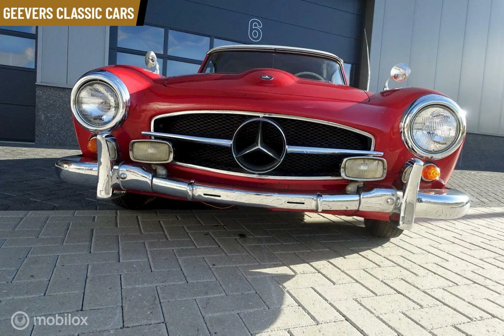 Mercedes-Benz 190 SL 2 TOPS CABRIOLET MANUAL Roşu - 1