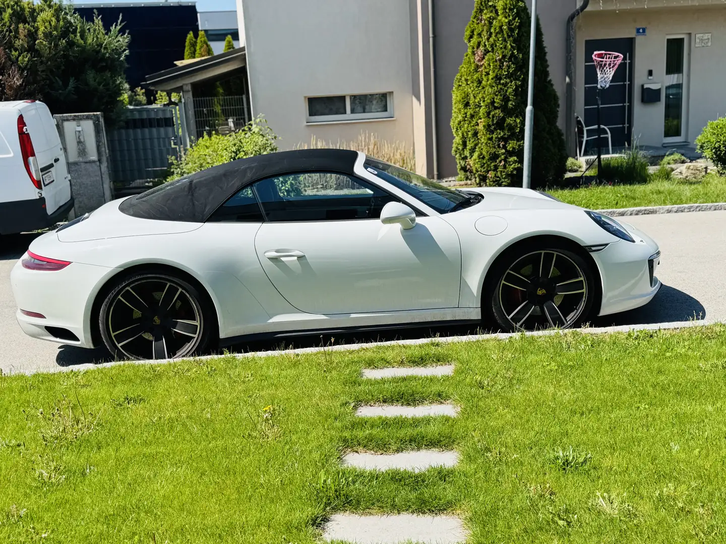 Porsche 991 911 Carrera 4S Cabrio PDK S Weiß - 1