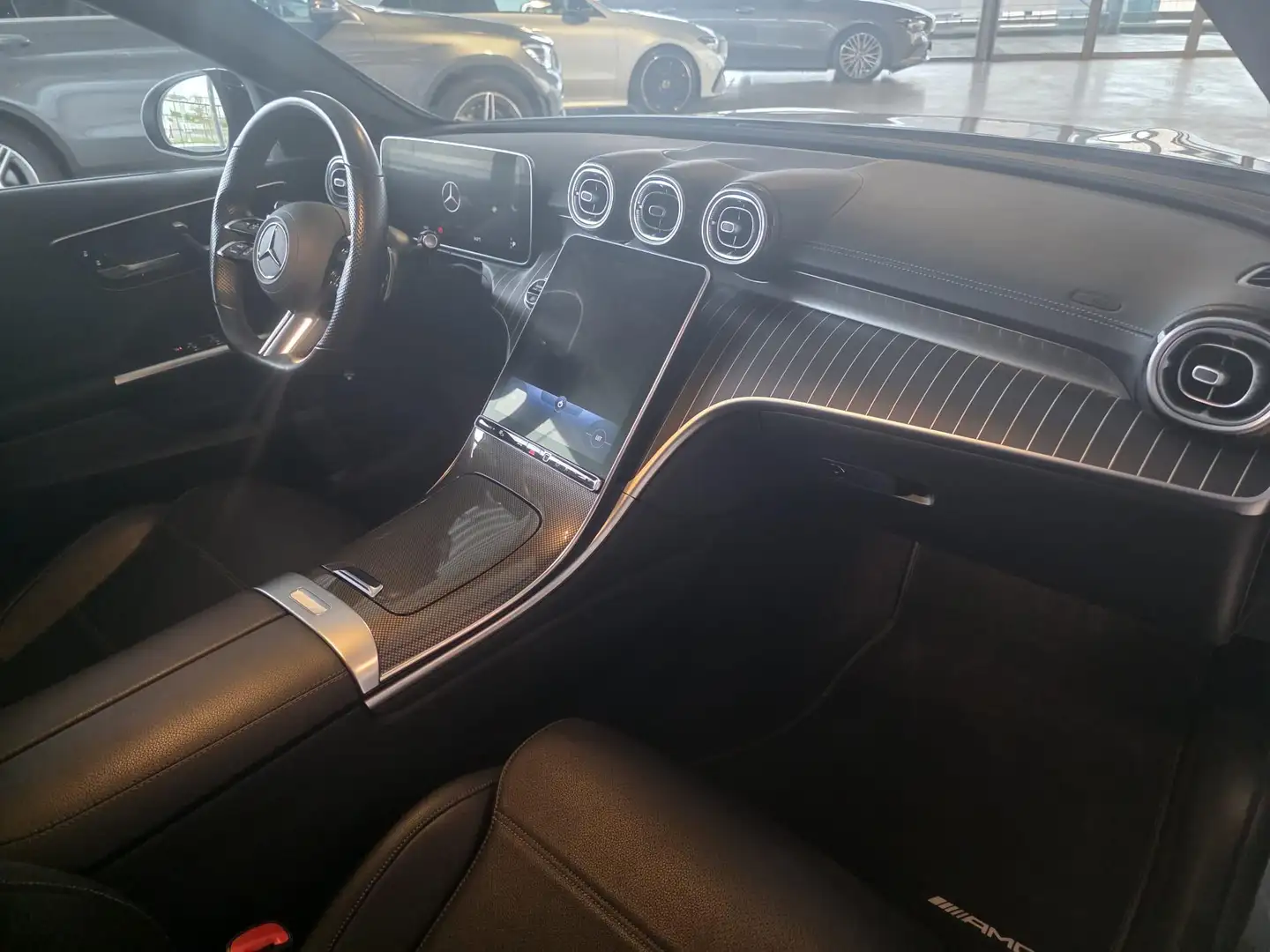 Mercedes-Benz C 200 C AMG Line Silber - 2