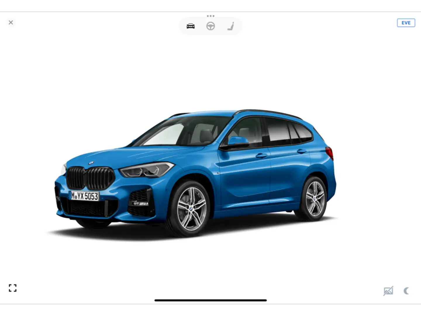BMW X1 xDrive18d Bleu - 1