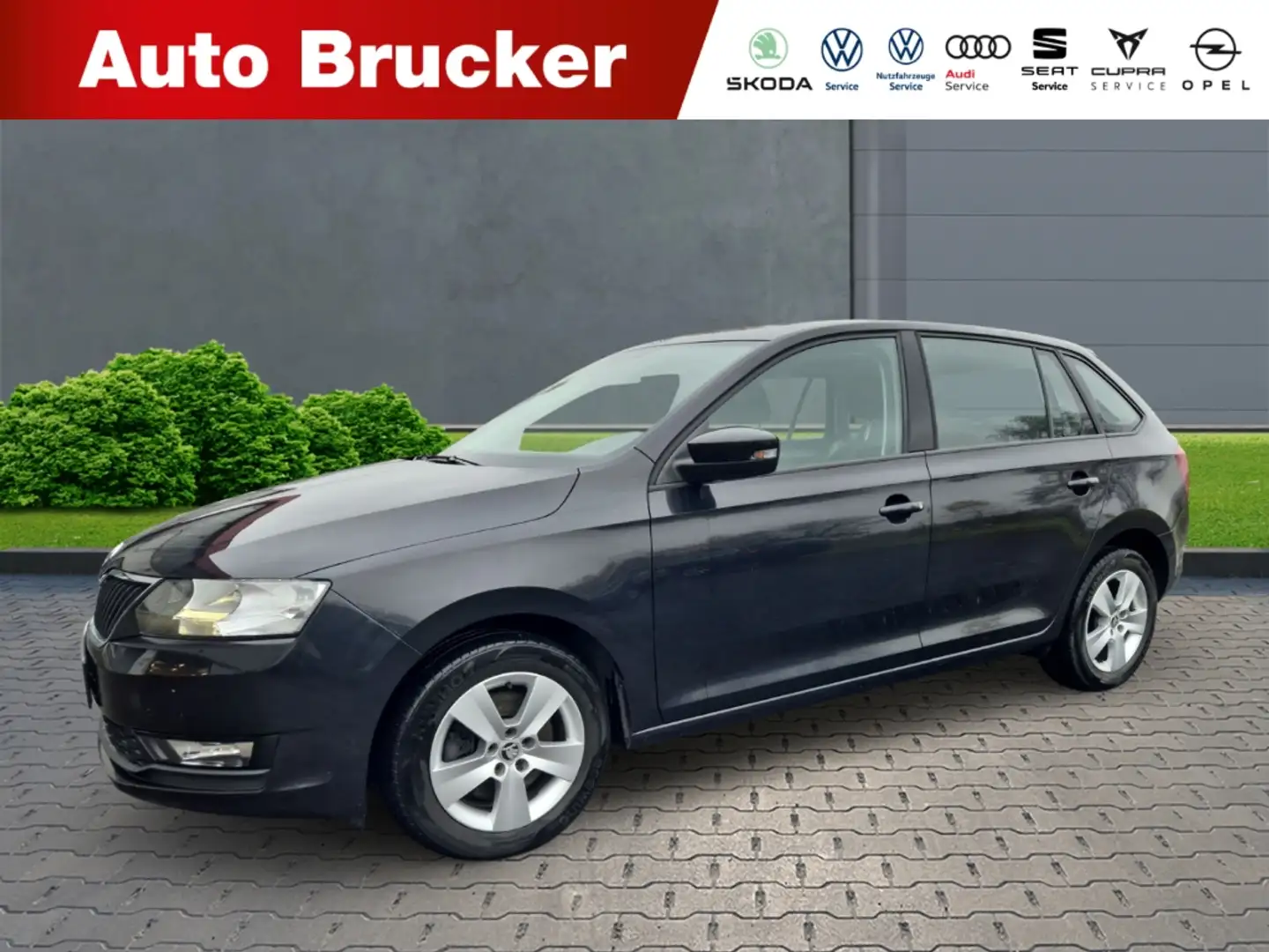 Skoda Rapid/Spaceback Spaceback Ambition 1.0 TSI+Alufelgen+Navi+Klimaanl Schwarz - 1