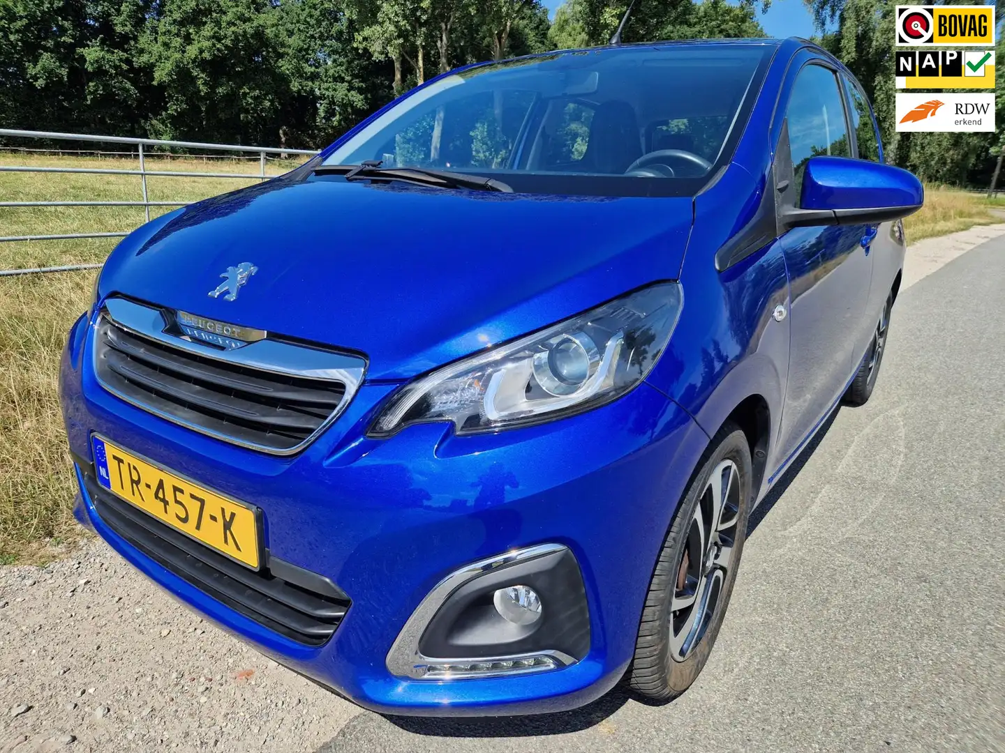 Peugeot 108 1.0 e-VTi Allure luxe Dealer onderhouden 1ste eige Blauw - 1