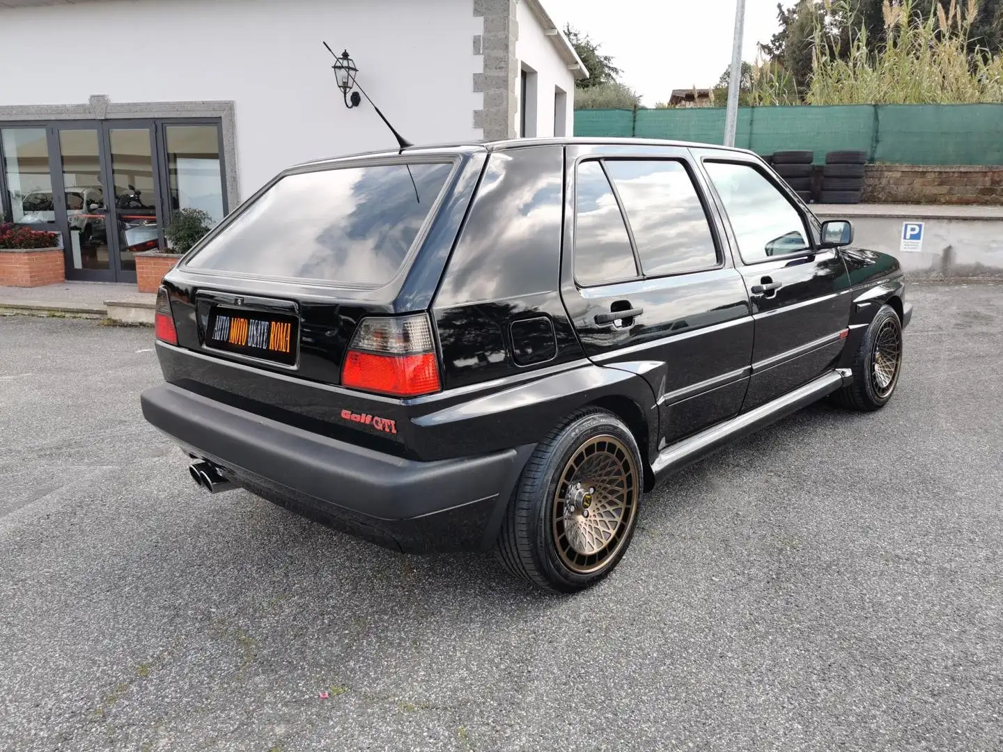 Volkswagen Golf GTI - MK2 - 136 Cv - 1990 RATE AUTO MOTO SCOOTER Nero - 2