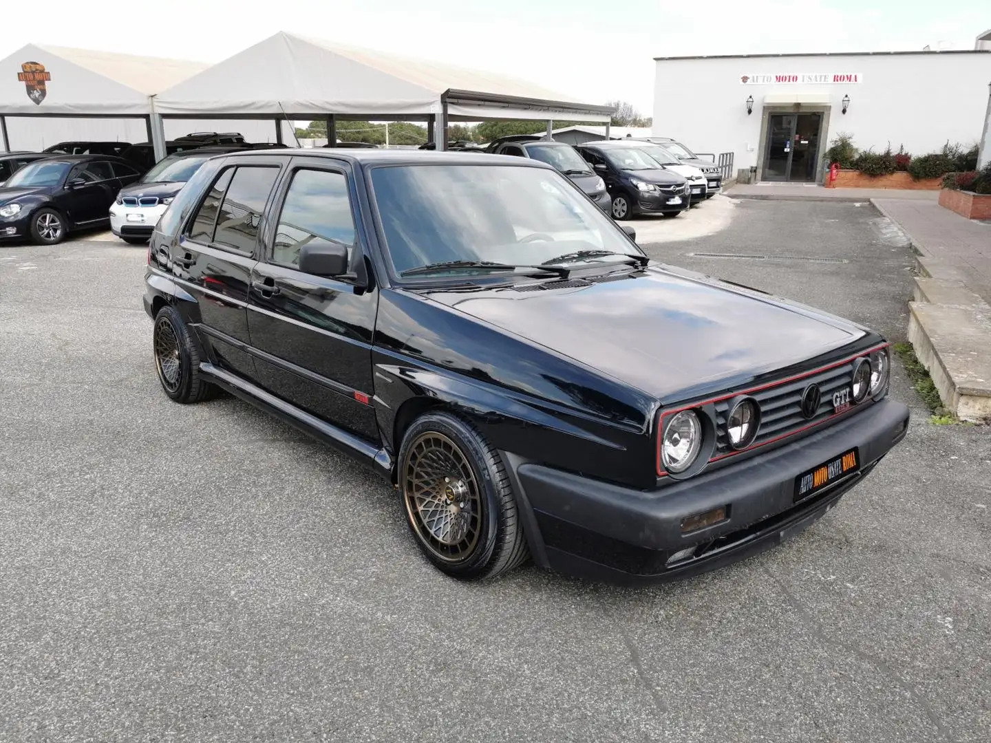 Volkswagen Golf GTI - MK2 - 136 Cv - 1990 RATE AUTO MOTO SCOOTER Nero - 1